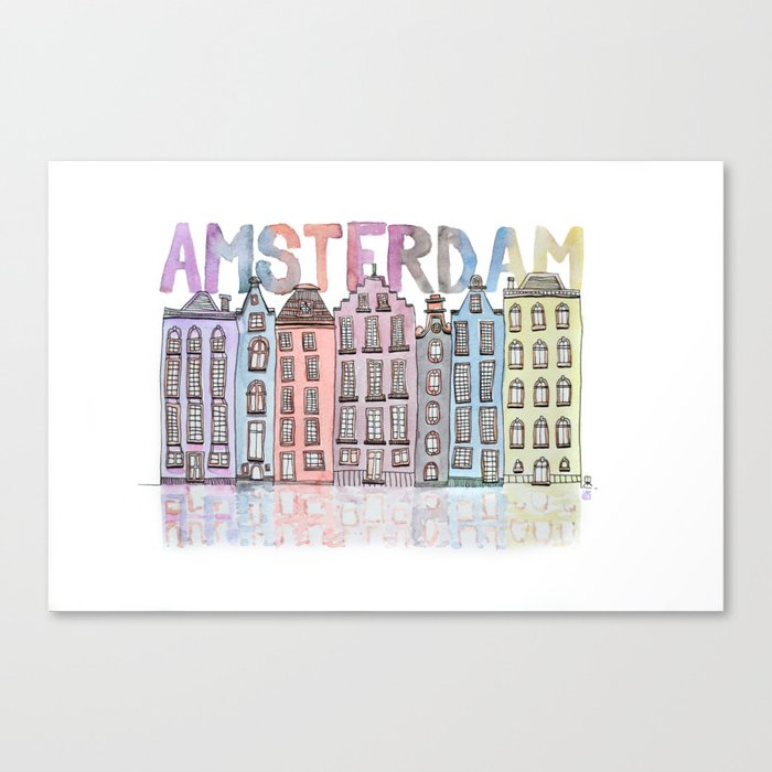 AMSTERDAM Canvas Print