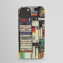 Cassettes, VHS & Video Games iPhone Case