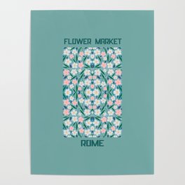 Flower Market Poster, Tokyo Flower Market, Florist Gift, Matisse Flower. Poster