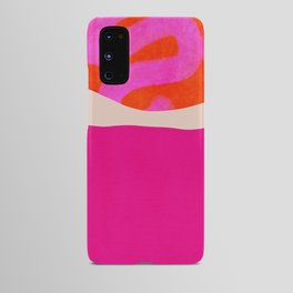 relations II -shapes minimal painting abstract Android Case