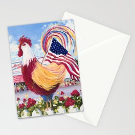 Roo Star Spangled Banner Stationery Card