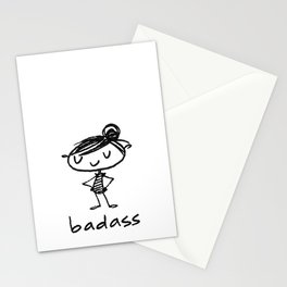 bad-ass Stationery Card