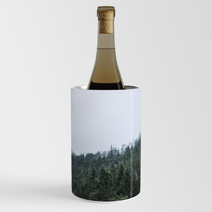 foggy austrian forest Wine Chiller