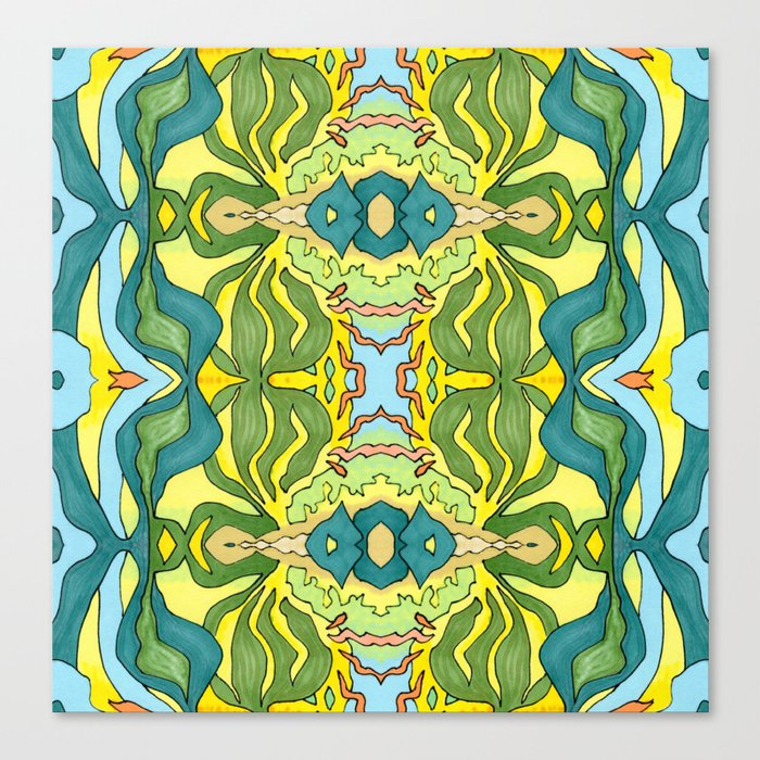Lettuce Bloom Kaleidoscope Canvas Print By Linesoflove Society6 See more ideas about art inspiration, art, illustration art. lettuce bloom kaleidoscope canvas print by linesoflove