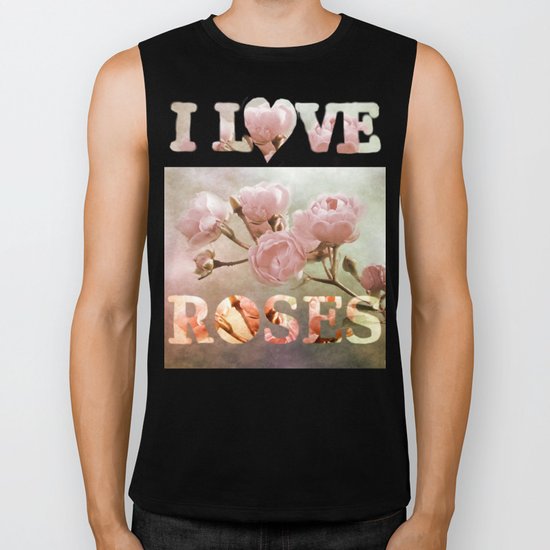 roses Biker Tank