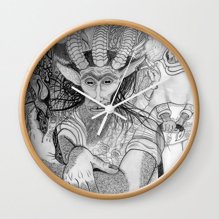 "Eh?" ~ The Satyr Oarsman At Market Wall Clock