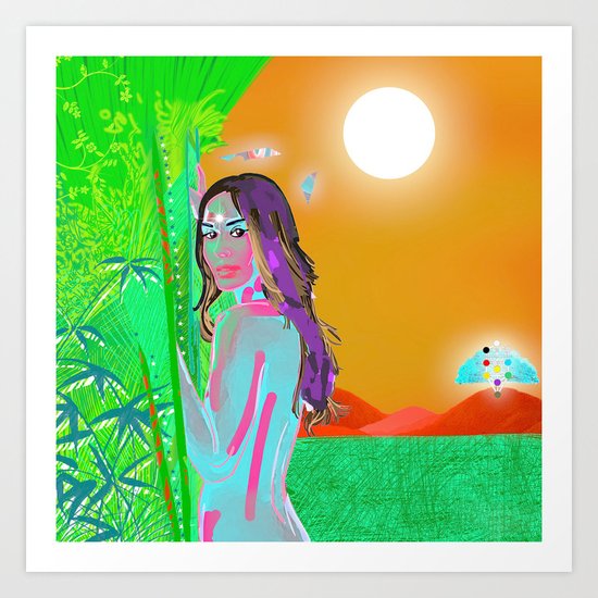 EvA חַוָּה (hav.váh) Art Print