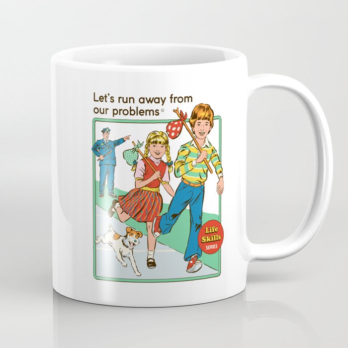 Let's Run Away Kaffeebecher Let's Run Away Kaffeebecher