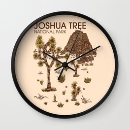 Joshua Tree National Park Wall Clock