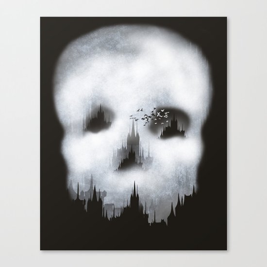 Dark City Canvas Print