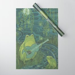 Serenade Of A Frog Wrapping Paper