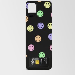 RAINBOW SMILEY FACE PATTERN Android Card Case