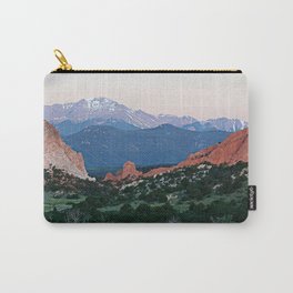 Sunrise at Garden of the Gods and Pikes Peak Carry-All Pouch