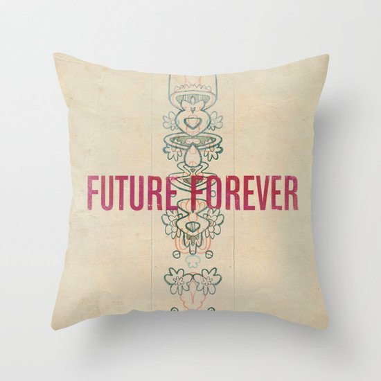 Future Forever Throw Pillow