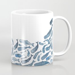 Whale Wave.  Mug