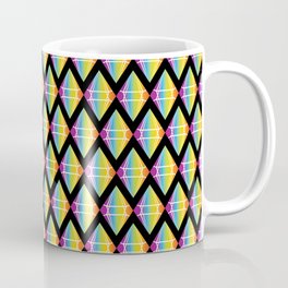 Abstract [RAINBOW] Emeralds pattern Coffee Mug