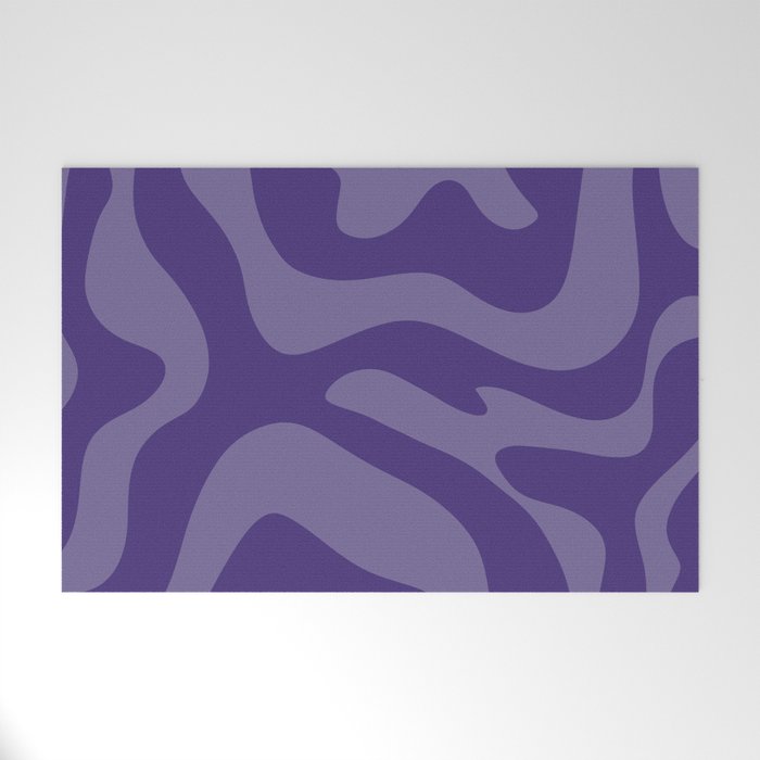 10 Abstract Swirl Shapes 220711 Valourine Digital Design Welcome Mat