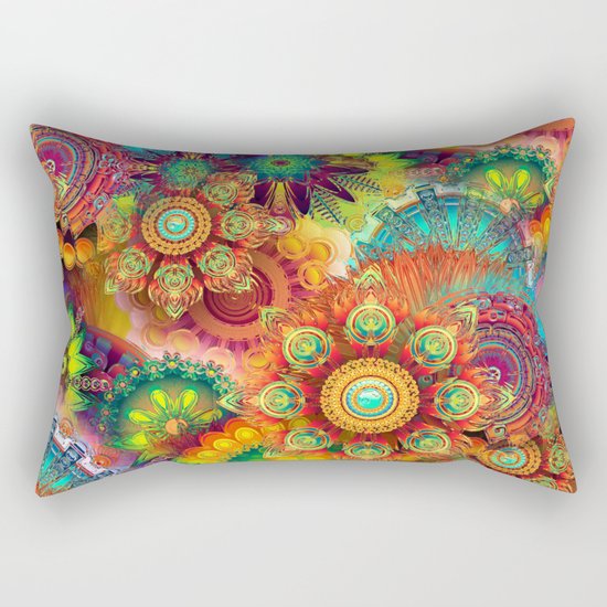 Gipsy Mandala's Rectangular Pillow