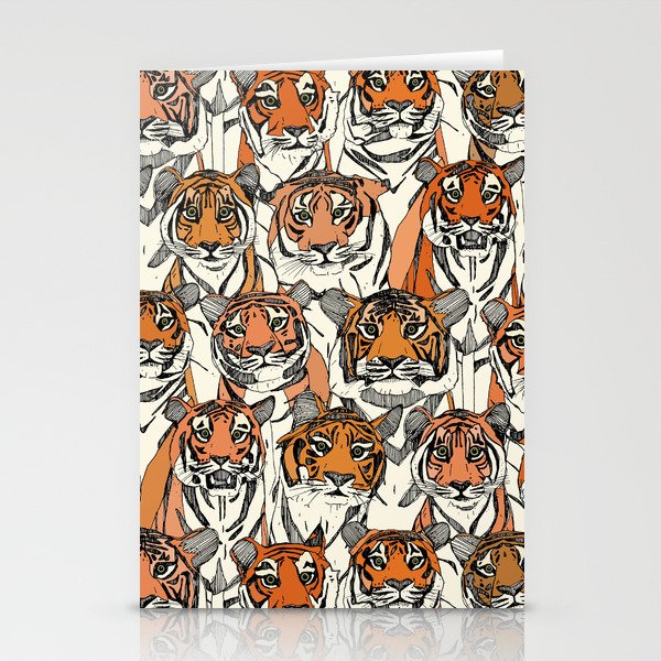 just tigers col Stationery Cards