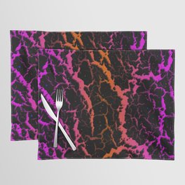 Cracked Space Lava - Pink/Orange Placemat