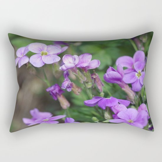Blue to blue Rectangular Pillow