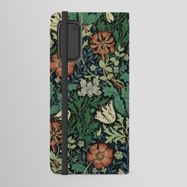 William Morris Compton Floral Art Nouveau Pattern Android Wallet Case