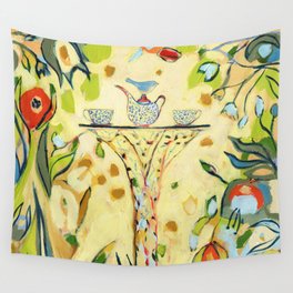 Tea for Two Wall Tapestry