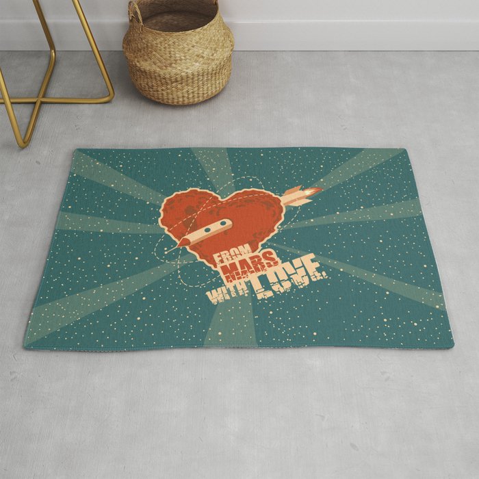 From Mars with love Rug