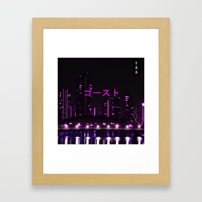 Ghost Framed Art Print