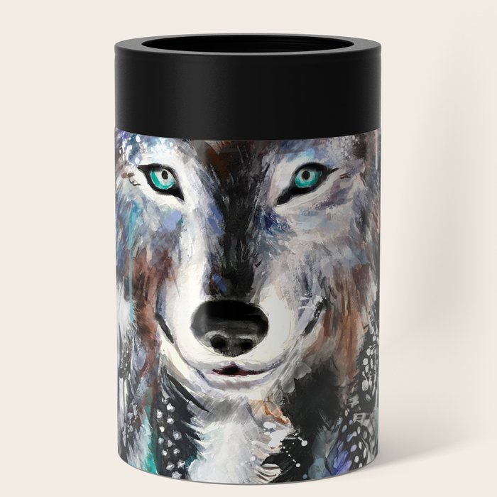 Spirit Wolf Can Cooler