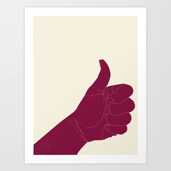 Let Your Yes be Yes and Your No be No. Art Print