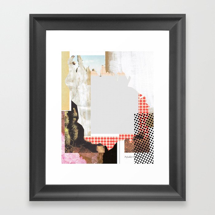 Going nowhere Framed Art Print