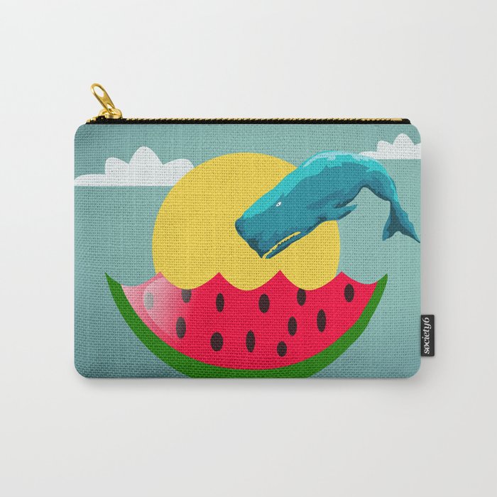 cool sea life  Carry-All Pouch
