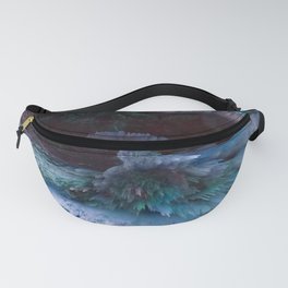 blue ice Fanny Pack