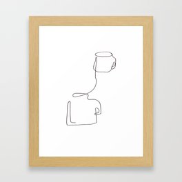 Two Cups Framed Art Print