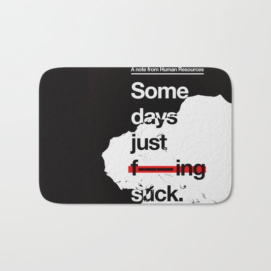 Human Resources Bath Mat