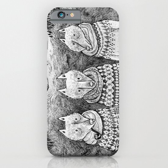 Icelandic foxes iPhone & iPod Case