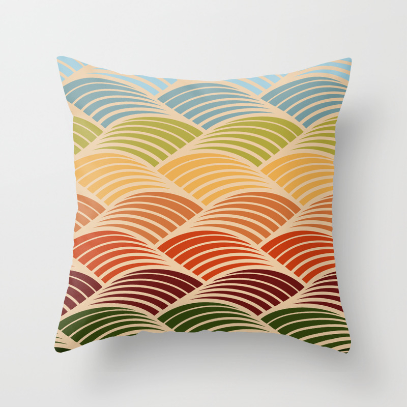 Tuscan Landscape Throw Pillow By Klaraacel Society6