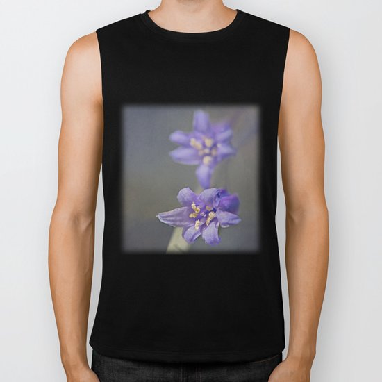 Woodland Bluebell Biker Tank
