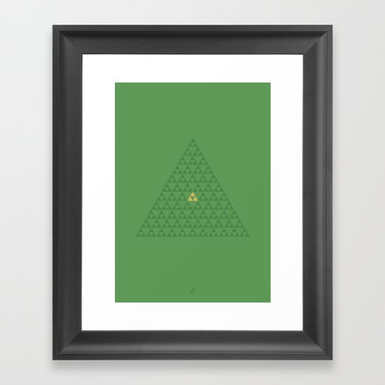 The Hero of Time Framed Art Print