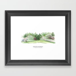 The Masters | Augusta No 7 Framed Art Print