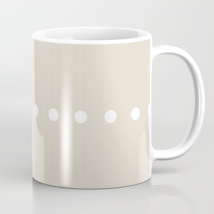 Dots Bone Coffee Mug