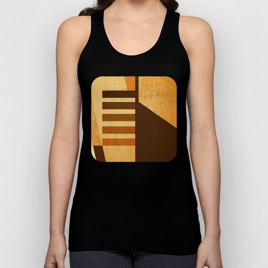 Sepia Unisex Tank Top