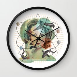 Ms Magritte's Brain Wall Clock