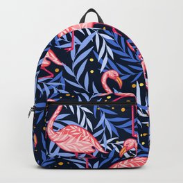 Tropical Pink Flamingo Backpack