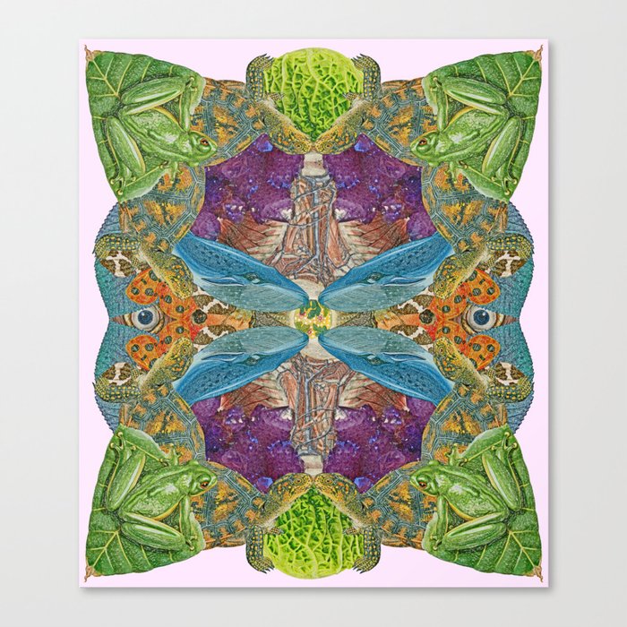 Nature's Matrix Canvas Print