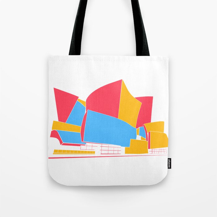 Concert Hall - Los Angeles - California - Frank Gehry Tote Bag