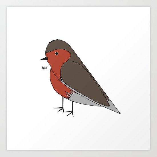Robin Art Print
