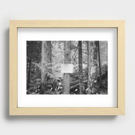 Into the Wild  Recessed Framed Print