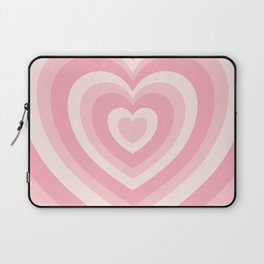 Pink Love Hearts  Laptop Sleeve